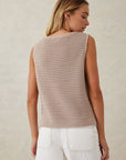 CERES LIFE | MESH KNIT TANK