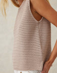 CERES LIFE | MESH KNIT TANK