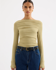 NUDE LUCY | ZIEL OFF SHOULDER TOP