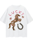 MAKU | LUCKY COWGIRL OVERSIZED TEE