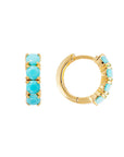 FAIRLEY | TURQUOISE MIDI HOOPS