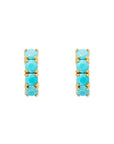 FAIRLEY | TURQUOISE MIDI HOOPS