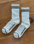 LE BON SHOPPE | BOYFRIEND SOCKS - CLASSIC WHITE