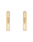 FAIRLEY | ANTIQUE GOLD MAXI HOOPS