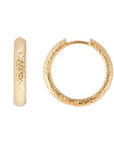 FAIRLEY | ANTIQUE GOLD MAXI HOOPS