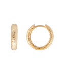 FAIRLEY | ANTIQUE GOLD MIDI HOOPS