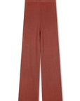 ZULU & ZEPHYR | EARTH RED KNIT PANTS