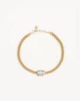 BY CHARLOTTE | CALM YOUR SOUL TOPAZ CURB BRACELET