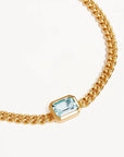 BY CHARLOTTE | CALM YOUR SOUL TOPAZ CURB BRACELET