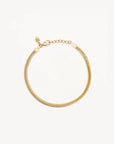 BY CHARLOTTE | HERRINGBONE CHAIN BRACELET