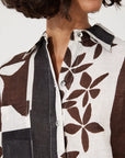 ZULU & ZEPHYR | SARONG FLOWER LINEN SHIRT