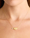 BY CHARLOTTE | LUCKY LOTUS NECKLACE - GOLD